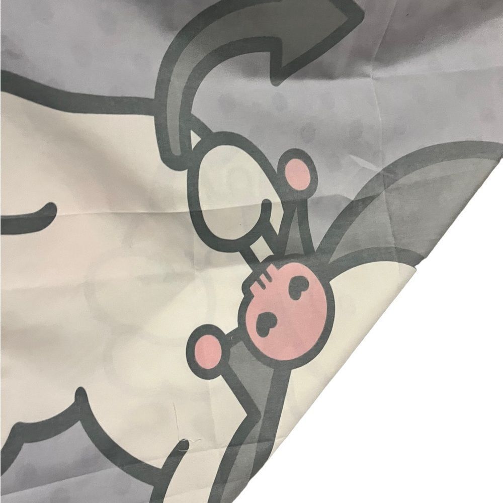 Sanrio Kuromi Cheeky But Charming Purple Black Wall Hanging Tapestry - Picture 4 of 5